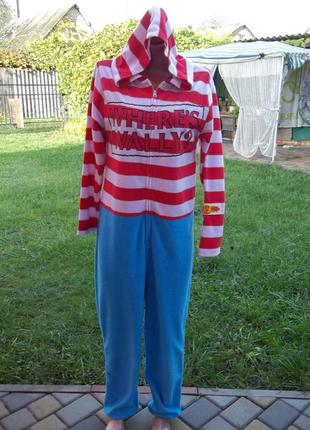 ( 44 р )флисовый комбинезон пижама кигуруми германия