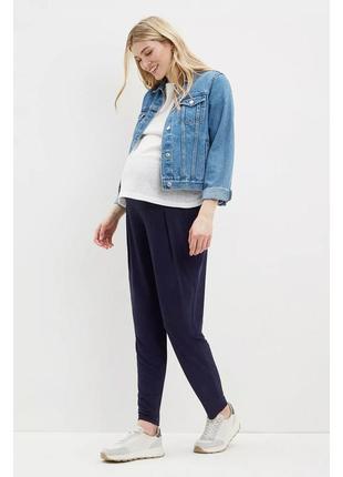 Распродажа! трикотажные брюки джоггеры для беременных с высоки...