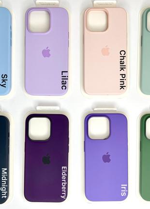 Original Silicone Case для iPhone 14 series