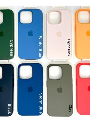 Original Silicone Case для iPhone 15 series