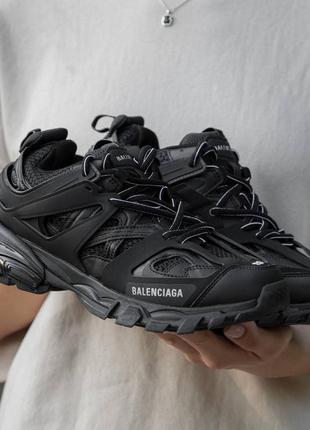 Кроссовки balenciaga track 3.0 all black