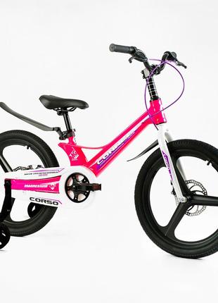 Дитячий велосипед Corso «CONNECT» 20" магнієва рама, литі диск...