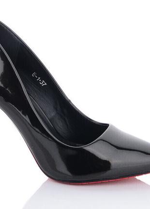 Туфли женские Hongquan E141414/37 Черный 37 размер