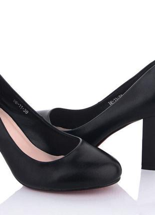 Туфли женские Hongquan DE1133/40 Черный 40 размер