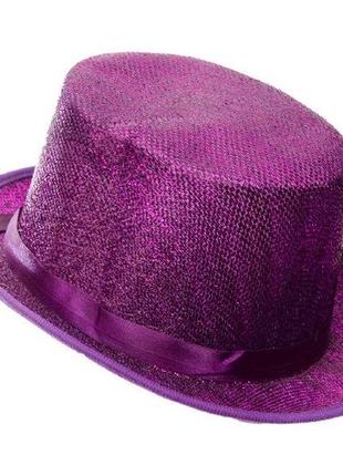 Шляпа для карнавала взрослая полуцилиндр 301