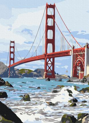 Картина по номерам Мост Сан Франциско