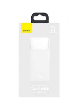 Power Bank Baseus Bipow 20W 20000 mAh Cable USB to Micro 25cm ...