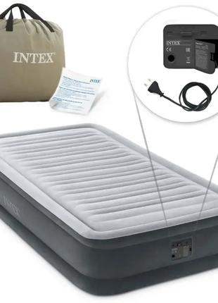 Кровать надувная Intex DELUXE одноместная 191х99х33см 67766 NP...