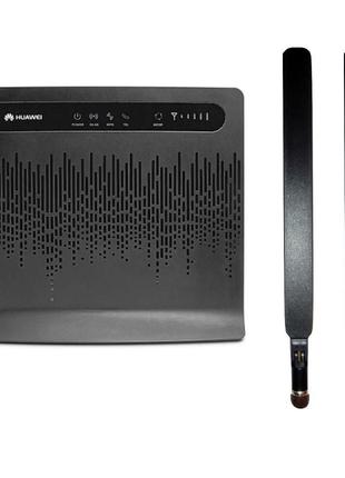 WiFi роутер 3G 4G модем Huawei B593s-12 (B593u-12) + антенны т...