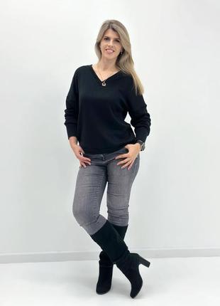 Жіночий пуловер з ангори "lamia"
+великі розміри