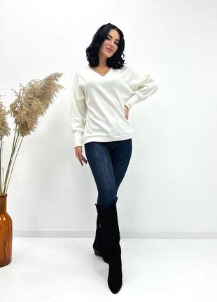 Жіночий пуловер з ангори "lamia"
+великі розміри