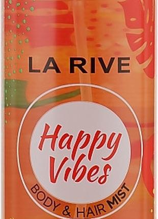 Спрей для тела и волос парфюмированный La Rive Happy Vibes Mis...