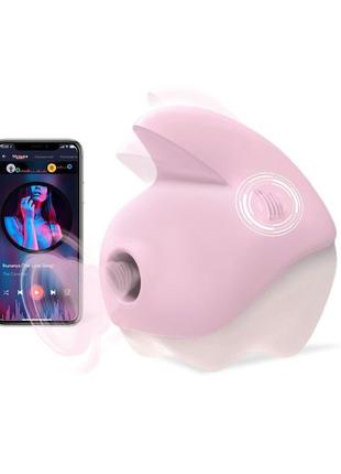 Вакуумный клиторальный стимулятор Magic Motion Unicorn Pink 18+