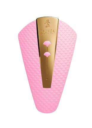 Вибратор для клитора Shunga Obi нежно розовый, 11.5 см x 7 см 18+