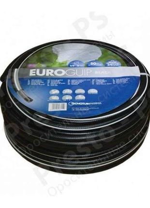 Шланг для поливання 3/4 (25 м) Euro GUIP BLACK (бухта) TM TECN...