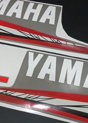 Наклейки на лодочный мотор колпак двигатель Ямаха 50  yamaha