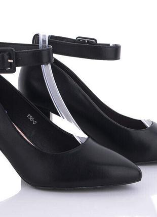 Туфли женские L&M; DW503/39 Черный 39 размер