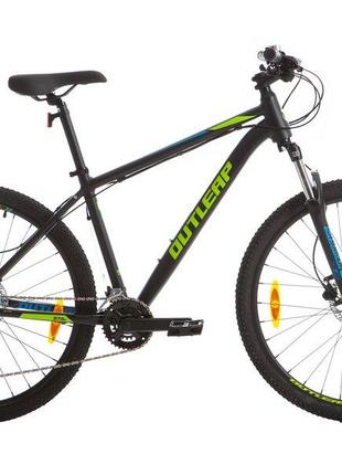Велосипед гірський 27,5" Outleap RIOT ELITE M 2021, black/gree...