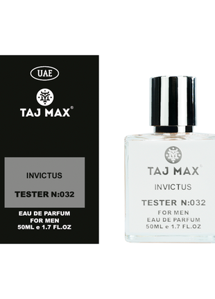 Taj max invictus 50 ml 032 парфюмированная вода для мужчин