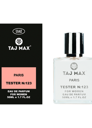 Taj max paris 50 ml 123 парфюмированная вода для женщин