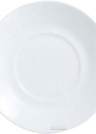Блюда под чайную чашку luminarc empilable white 14 см, 1 шт