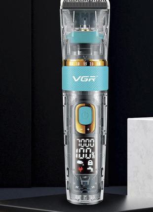 Машинка для стрижки волосся VGR V-695 6 насадок Без коробки