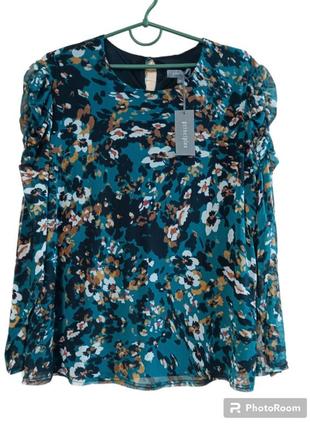 Женская блуза сеточка, большой размер 54-56