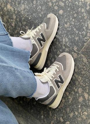 Кроссовки new balance 574 legacy grey/beige &lt;unk&gt; крутые...