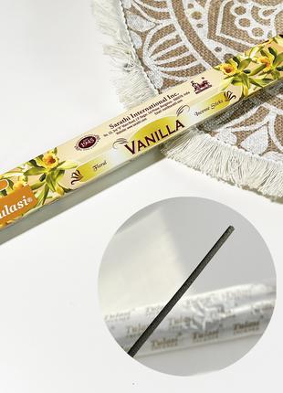 Пыльцевое благовоние Ваниль (20 палочек) Tulasi vanilla Incens...