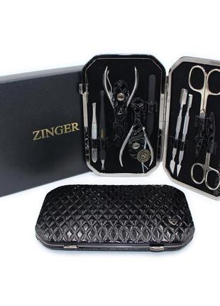 Маникюрный набор zinger 10 оригинальных инструментов для профе...