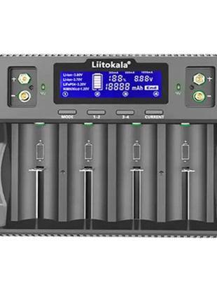 Зарядний пристрій LiitoKala Lii-D4XL, 4x21700, 18650, 26650, 2...