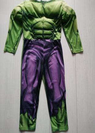 Карнавальний костюм халк marvel hulk