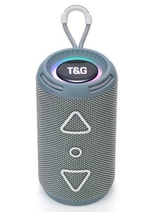 Bluetooth-колонка TG656 з RGB підсвічуванням, speakerphone, ра...