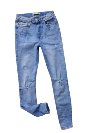 Стильные женские рваные джинсы denim co 36 в отличном состоянии