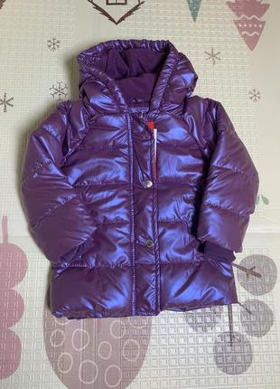 Детская зимняя куртка для девочки 86 см и 104 см cool club