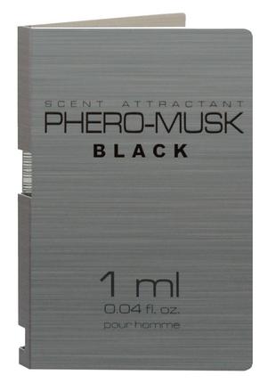 Духи с феромонами для мужчин PHERO-MUSK BLACK, 1 ml
