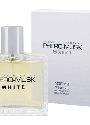 Духи с феромонами для мужчин PHERO-MUSK WHITE, 100 ml