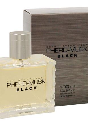 Духи с феромонами для мужчин PHERO-MUSK BLACK, 100 ml
