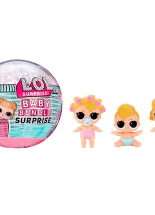 Ігровий набір з ляльками L.O.L.SURPRISE! серії "Baby Bundle" –...