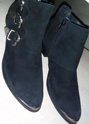 Sofie schnoor (дания) дизайнерские замшевые ботинки 39 размера...