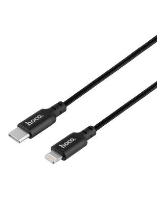 Кабель USB Hoco X14 Double Speed PD 20W Type-C to Lightning 2m...