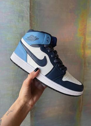 Nike air jordan retro high blue