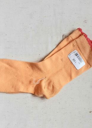 Носки детские оранжевые размер 31-35