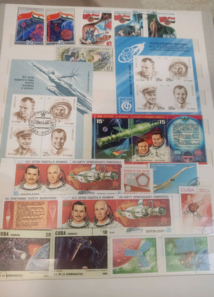 Марки Космос почтовые марки