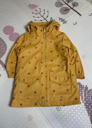 Детская куртка дождевик для девочки 92 см cool club