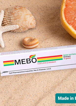 Mebo крем Мебо 0,25% заживляющая мазь от ожогов рубцов 15г Египет