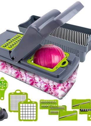 Овочерізка-подрібнювач Veggie Slicer 14 в 1