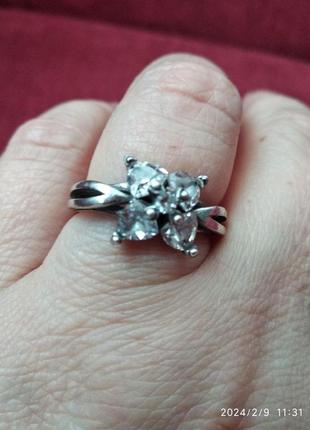 Серебряное кольцо размер 18,5