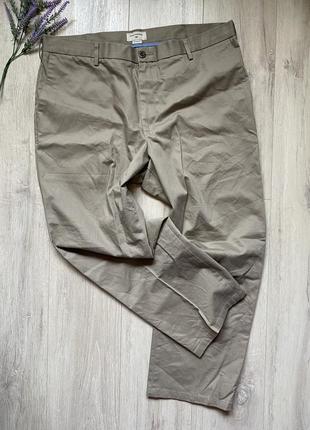 Новые коттоновые брюки брюки бежевые donkers