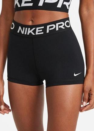 Nike pro  женские компрессионные шорты/велосипедки для занятий...